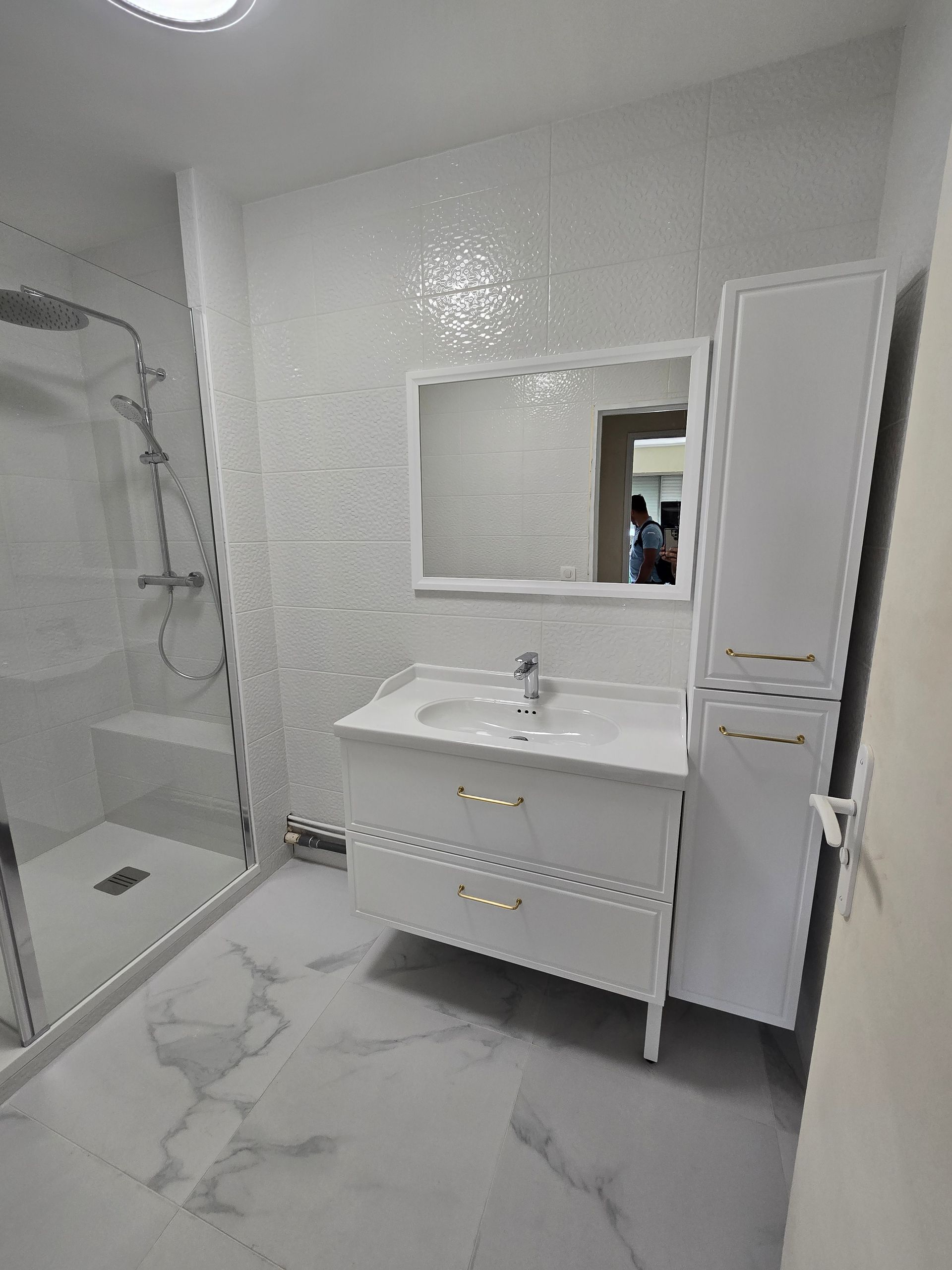 Douche senior sécurisée — Créativ'Habitat à Marseille